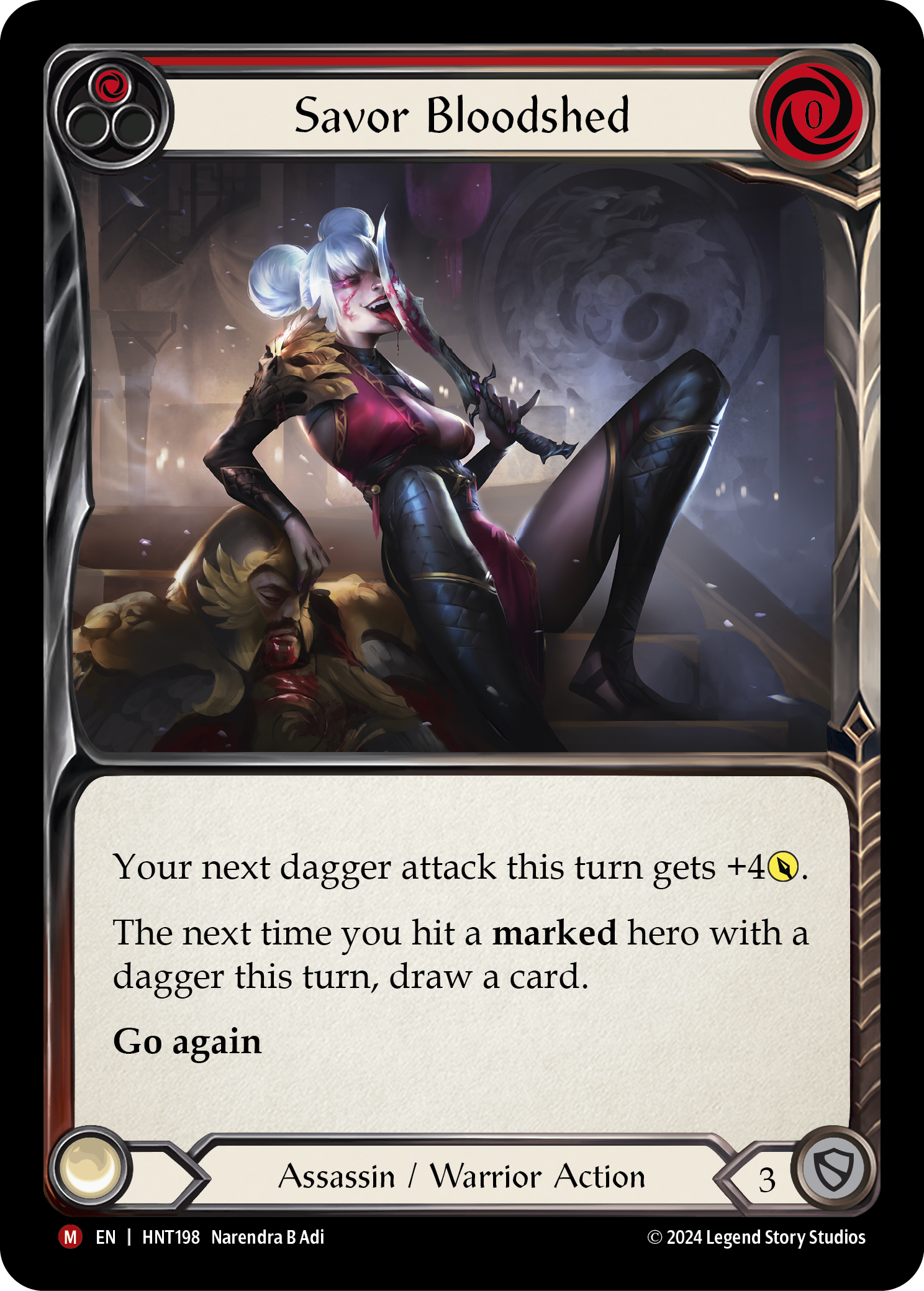 HNT198-RF - Majestic - Savor Bloodshed
