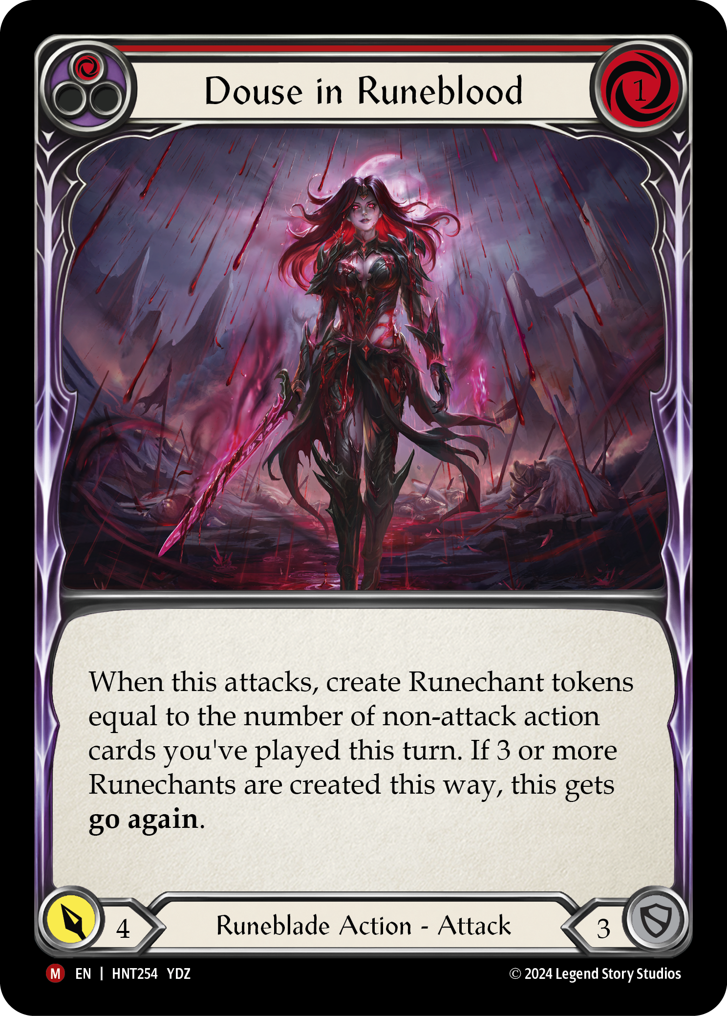 HNT254 - Majestic - Douse in Runeblood