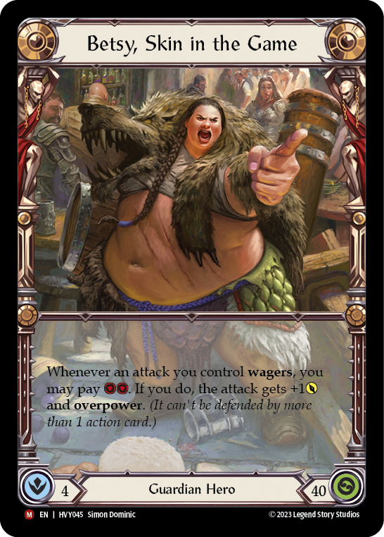 HVY045 - Majestic - Betsy, Skin in the Game