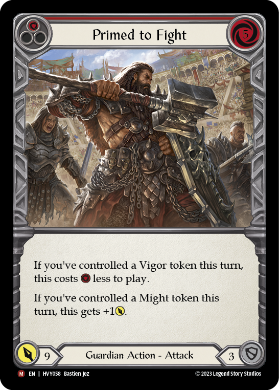 HVY058 - Majestic - Primed to Fight