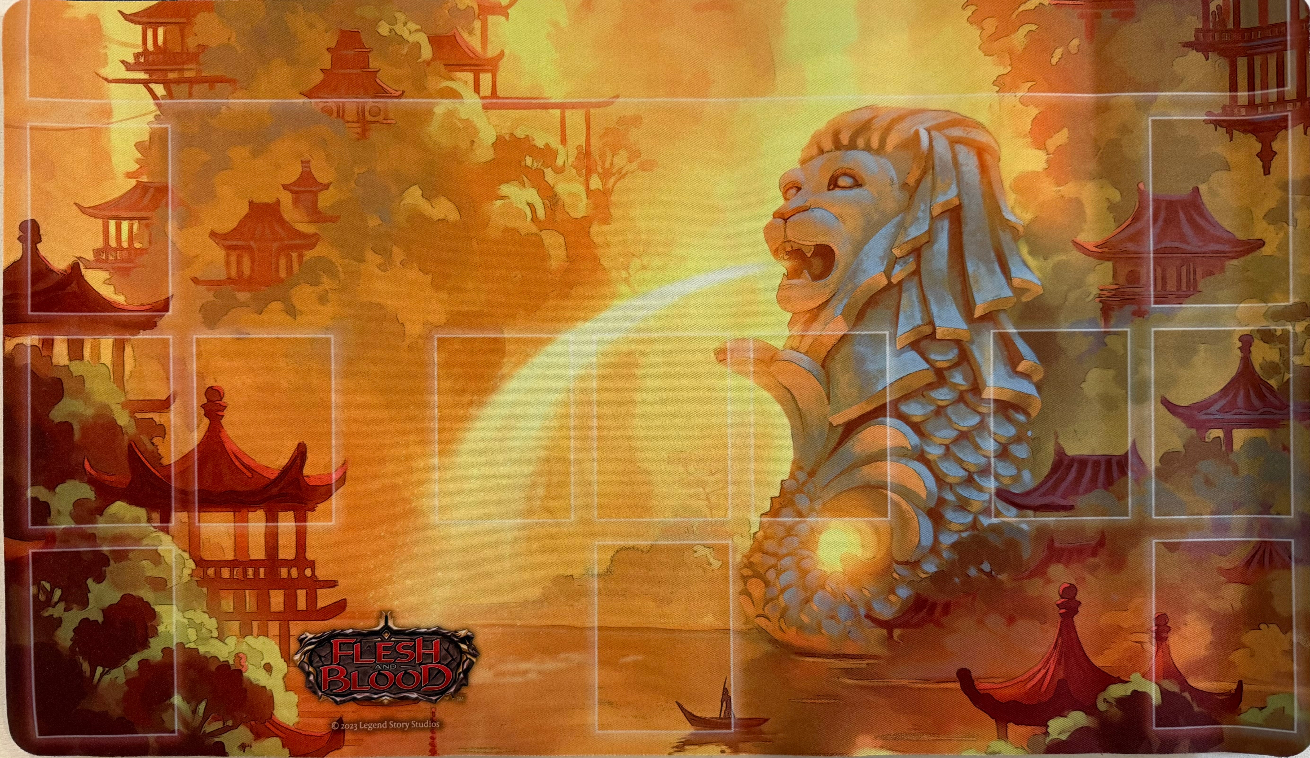 Sigil of Solace (Merlion) [Playmat]