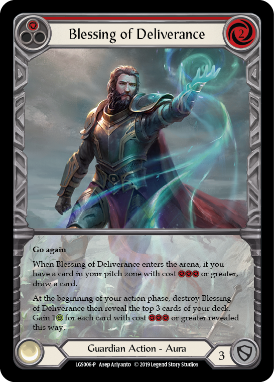 Blessing of Deliverance (Red)