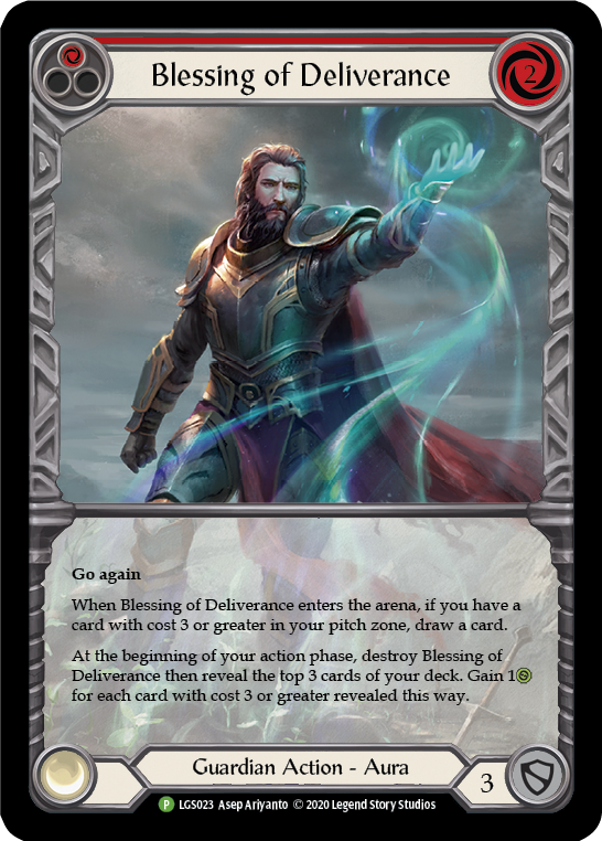 Blessing of Deliverance (Red)