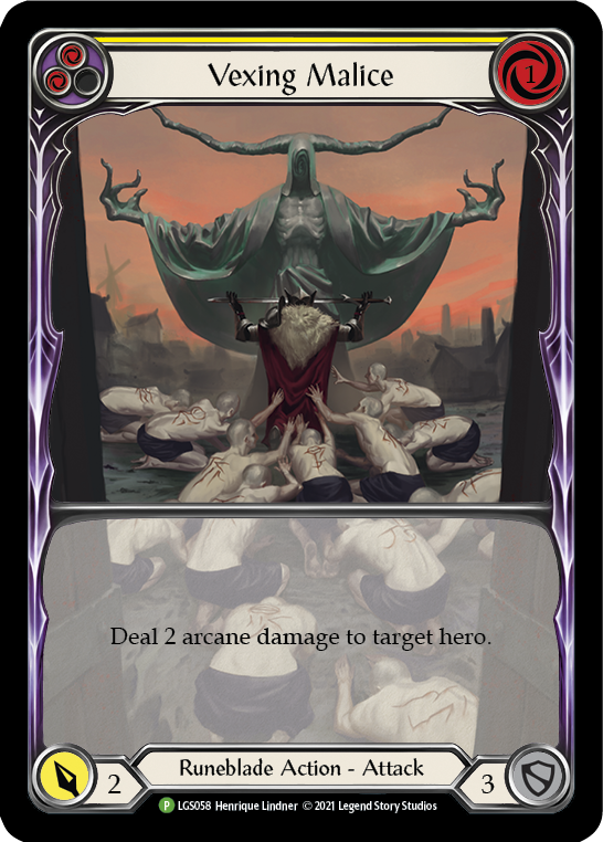 Vexing Malice (Yellow)