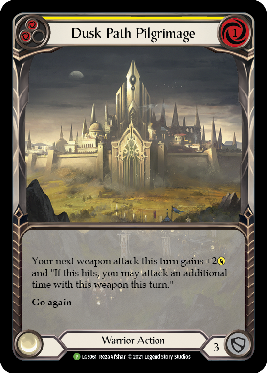 Dusk Path Pilgrimage (Yellow)
