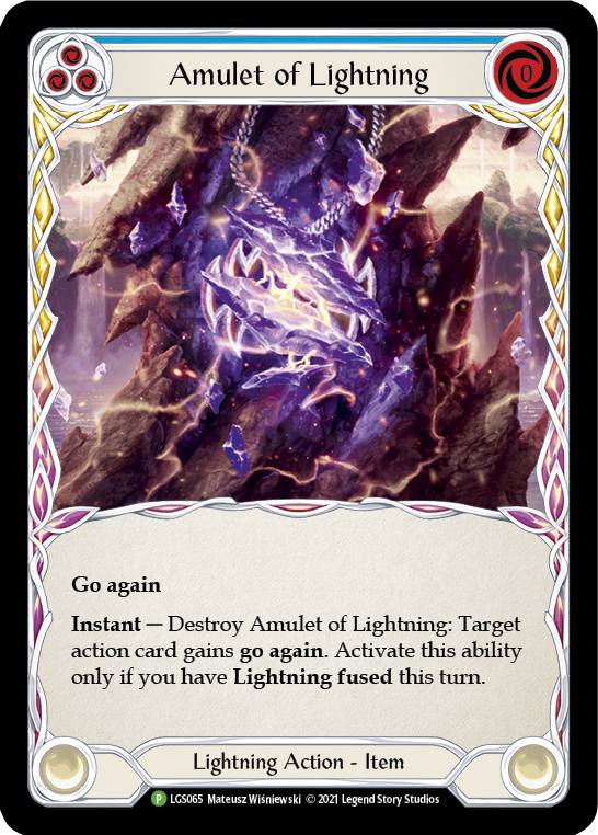 Amulet of Lightning (Promo) [CF]