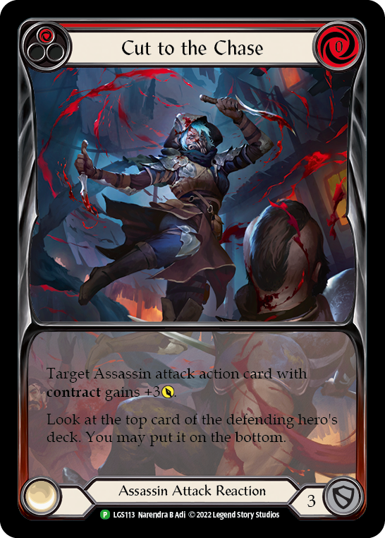 Cut to the Chase (Red)