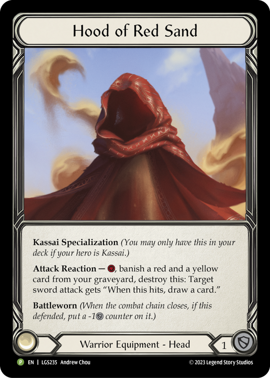Hood of Red Sands