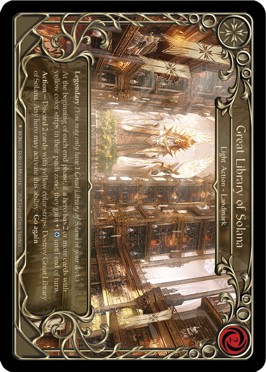 MON000-CF - Fabled - Great Library of Solana