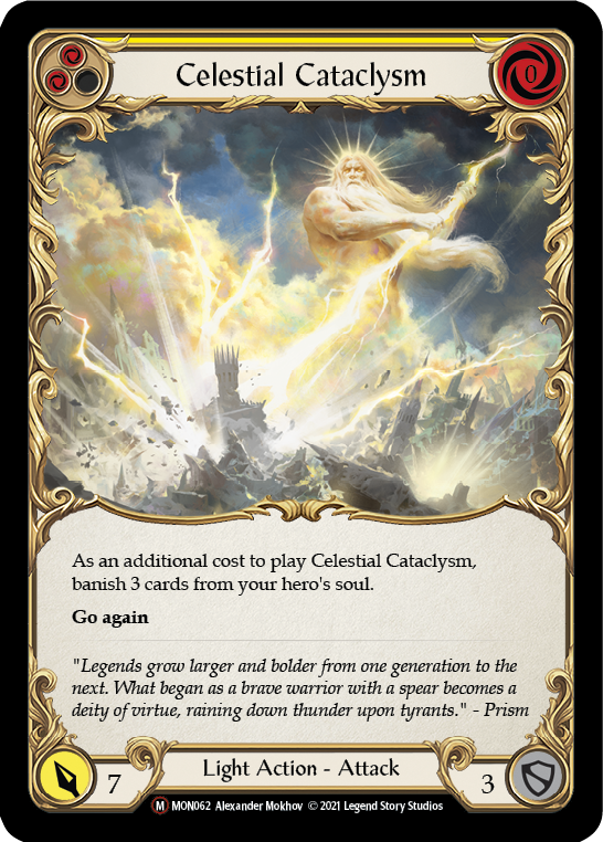 U-MON062-RF - Majestic - Celestial Cataclysm