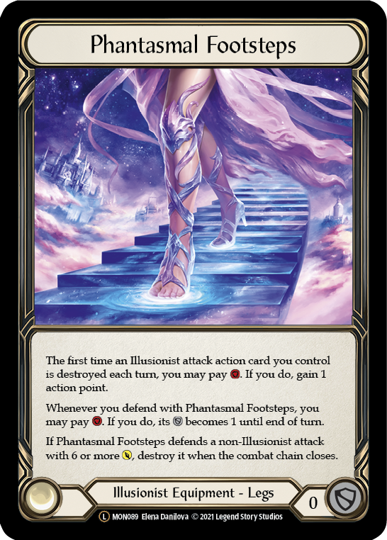 U-MON089-RF - Legendary - Phantasmal Footsteps