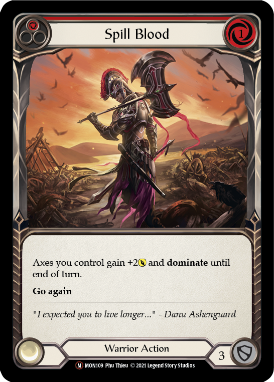 U-MON109 - Majestic - Spill Blood