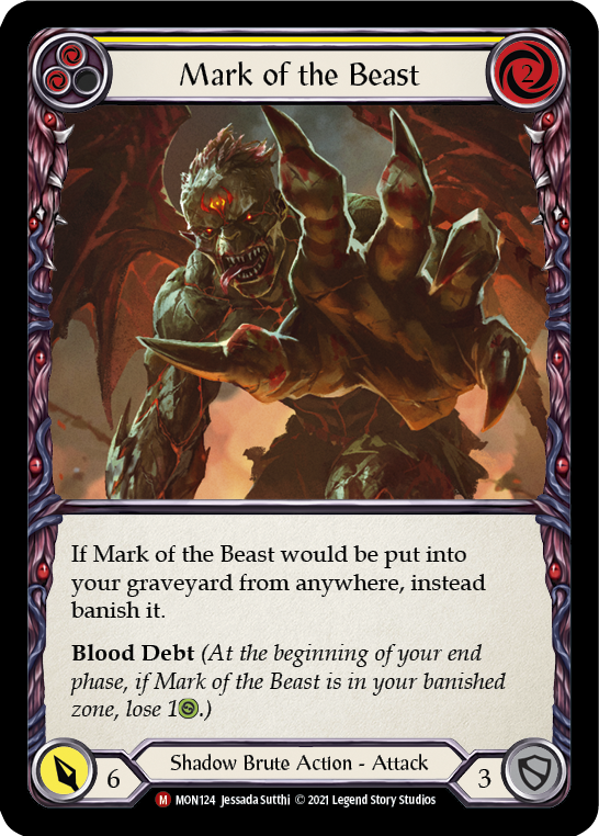 MON124-RF - Majestic - Mark of the Beast