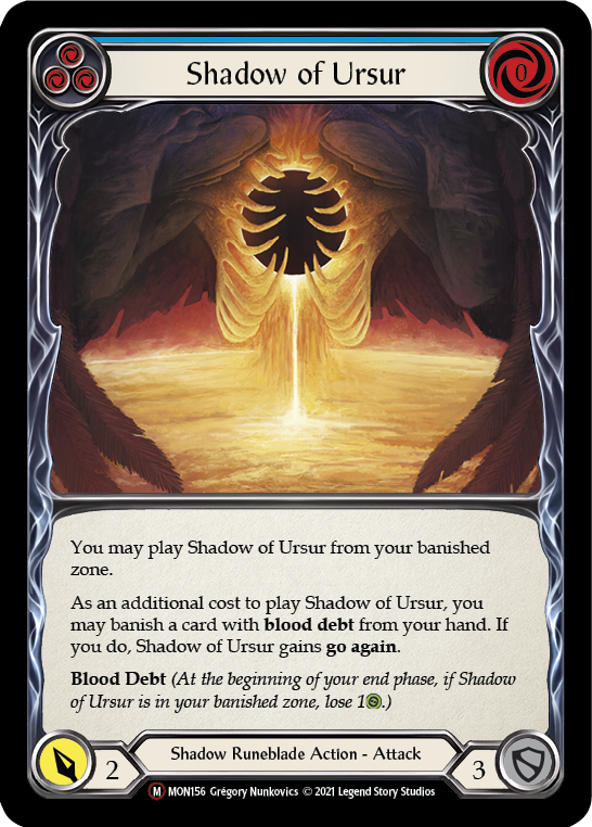 U-MON156-RF - Majestic - Shadow of Ursur