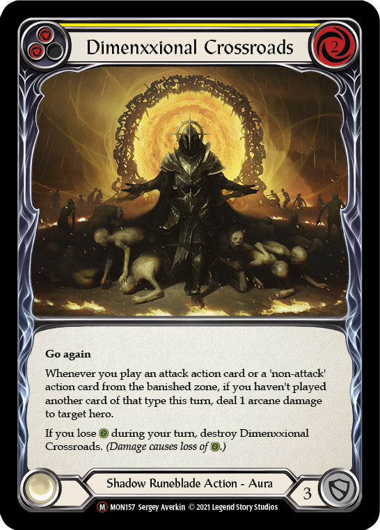 U-MON157-RF - Majestic - Dimenxxional Crossroads