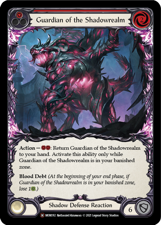 U-MON192-RF - Majestic - Guardian of the Shadowrealm