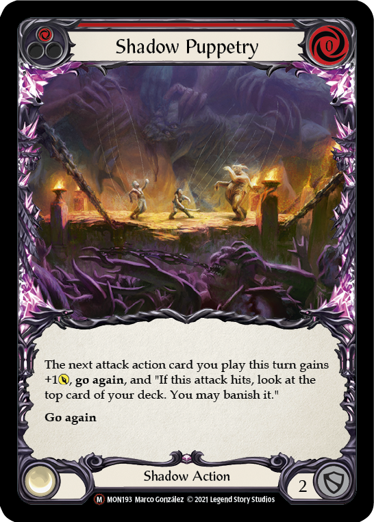 U-MON193-RF - Majestic - Shadow Puppetry