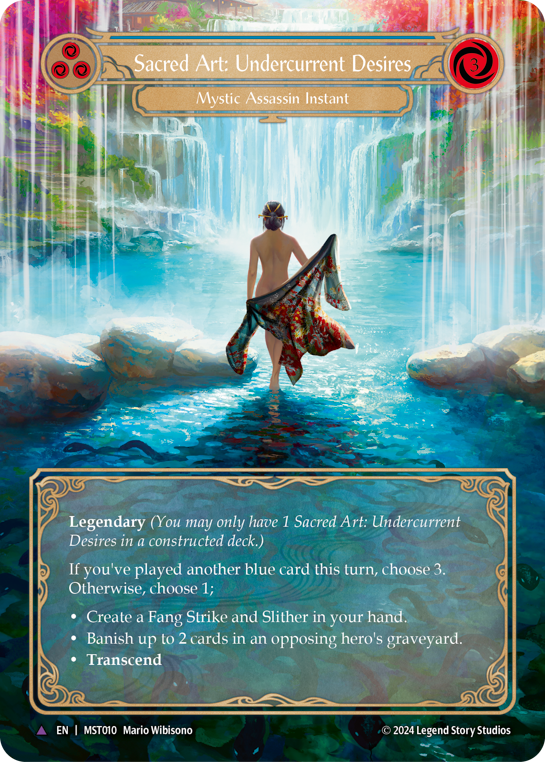 MST010-MVL - Marvel - Sacred Art: Undercurrent Desires // Inner Chi