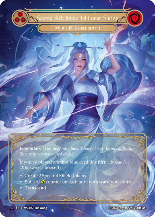 MST032-MVL - Marvel - Sacred Art: Immortal Lunar Shrine // Inner Chi