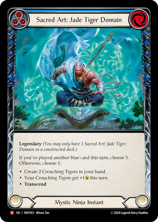 MST053 - Majestic - Sacred Art: Jade Tiger Domain // Inner Chi