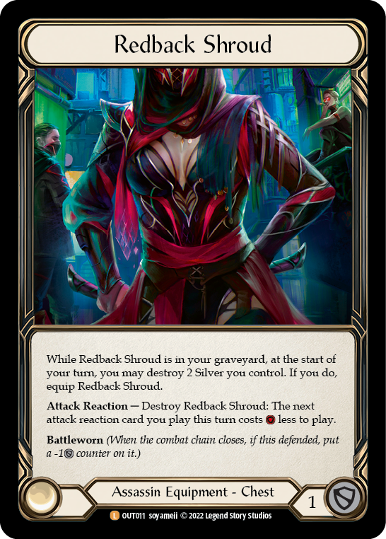 OUT011-RF - Legendary - Redback Shroud