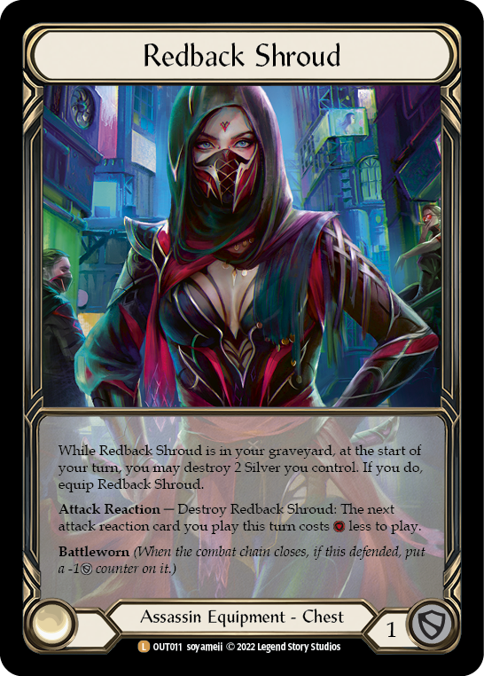 OUT011-EA - Legendary - Redback Shroud
