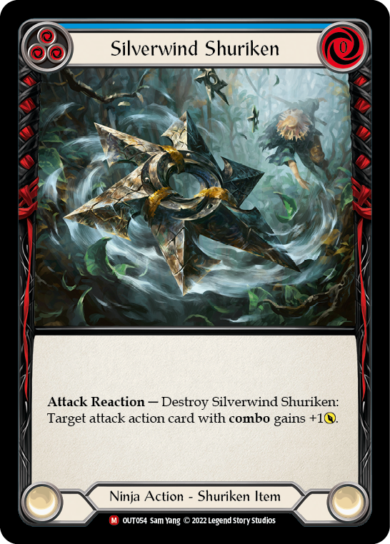 OUT054-CF - Majestic - Silverwind Shuriken