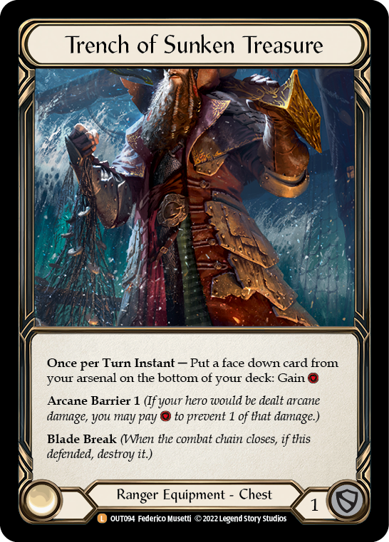 OUT094-CF - Legendary - Trench of Sunken Treasure