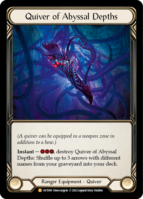 OUT095-RF - Legendary - Quiver of Abyssal Depths