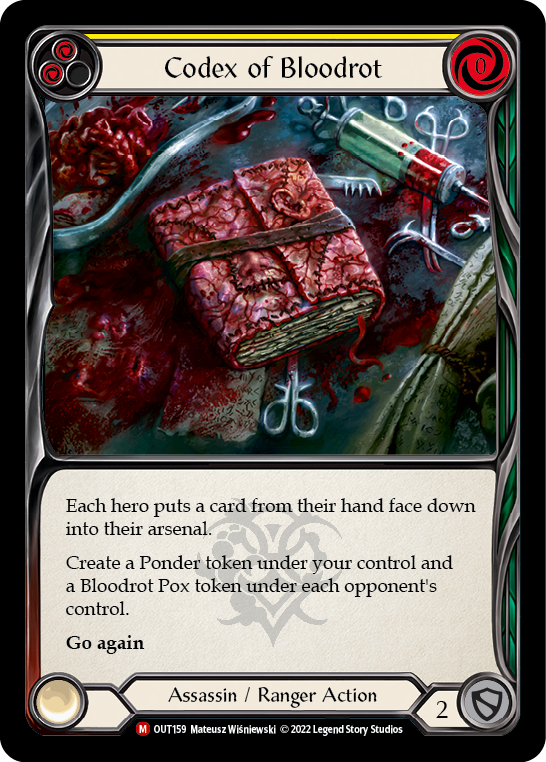 OUT159-RF - Majestic - Codex of Bloodrot