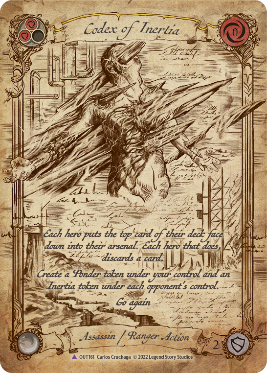 OUT161-MVL - Marvel - Codex of Inertia