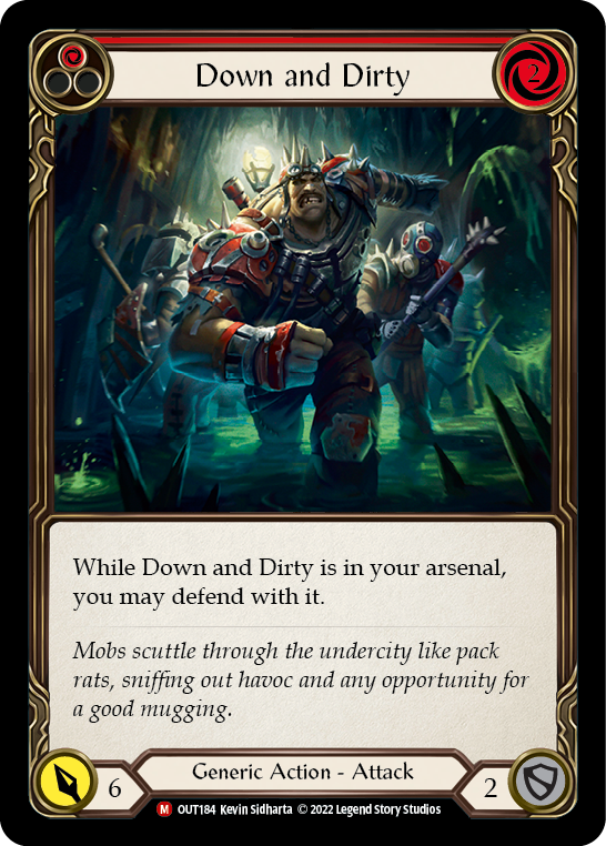 OUT184-RF - Majestic - Down and Dirty