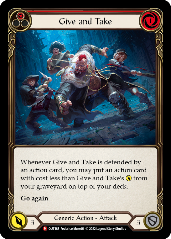 OUT185 - Majestic - Give and Take
