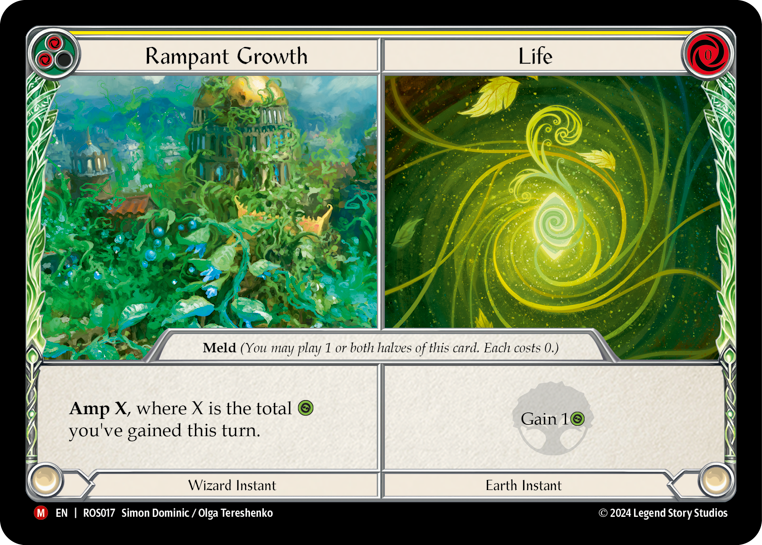 ROS017 - Majestic - Rampant Growth <> Life