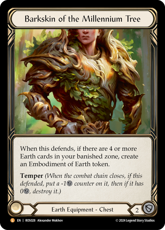 ROS028-RF - Legendary - Barkskin of the Millennium Tree