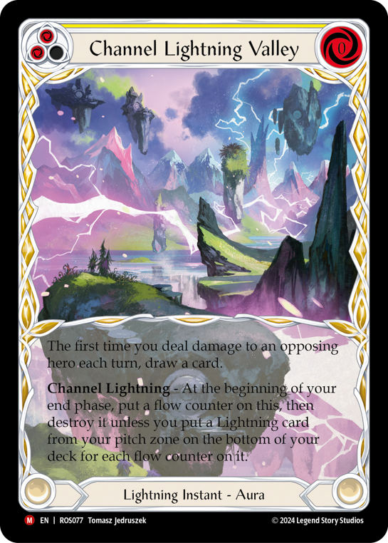 ROS077-EA - Majestic - Channel Lightning Valley