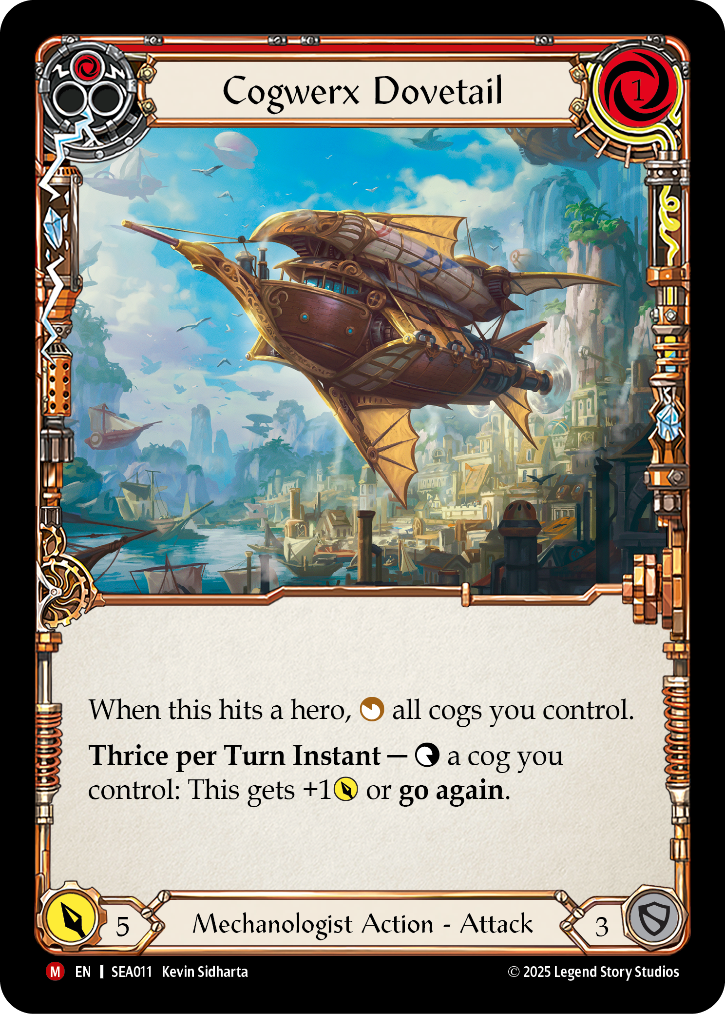 SEA011 - Majestic - Cogwerx Dovetail