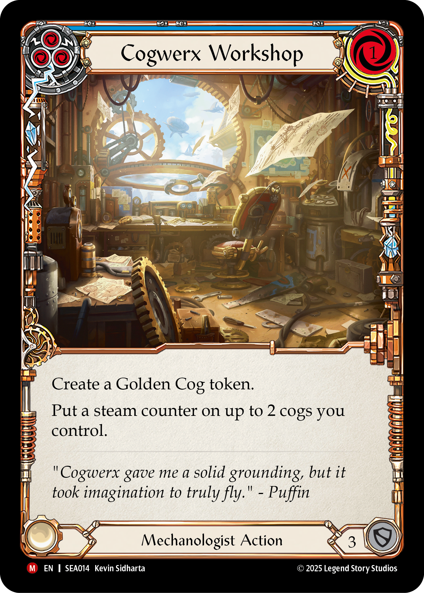SEA014-RF - Majestic - Cogwerx Workshop