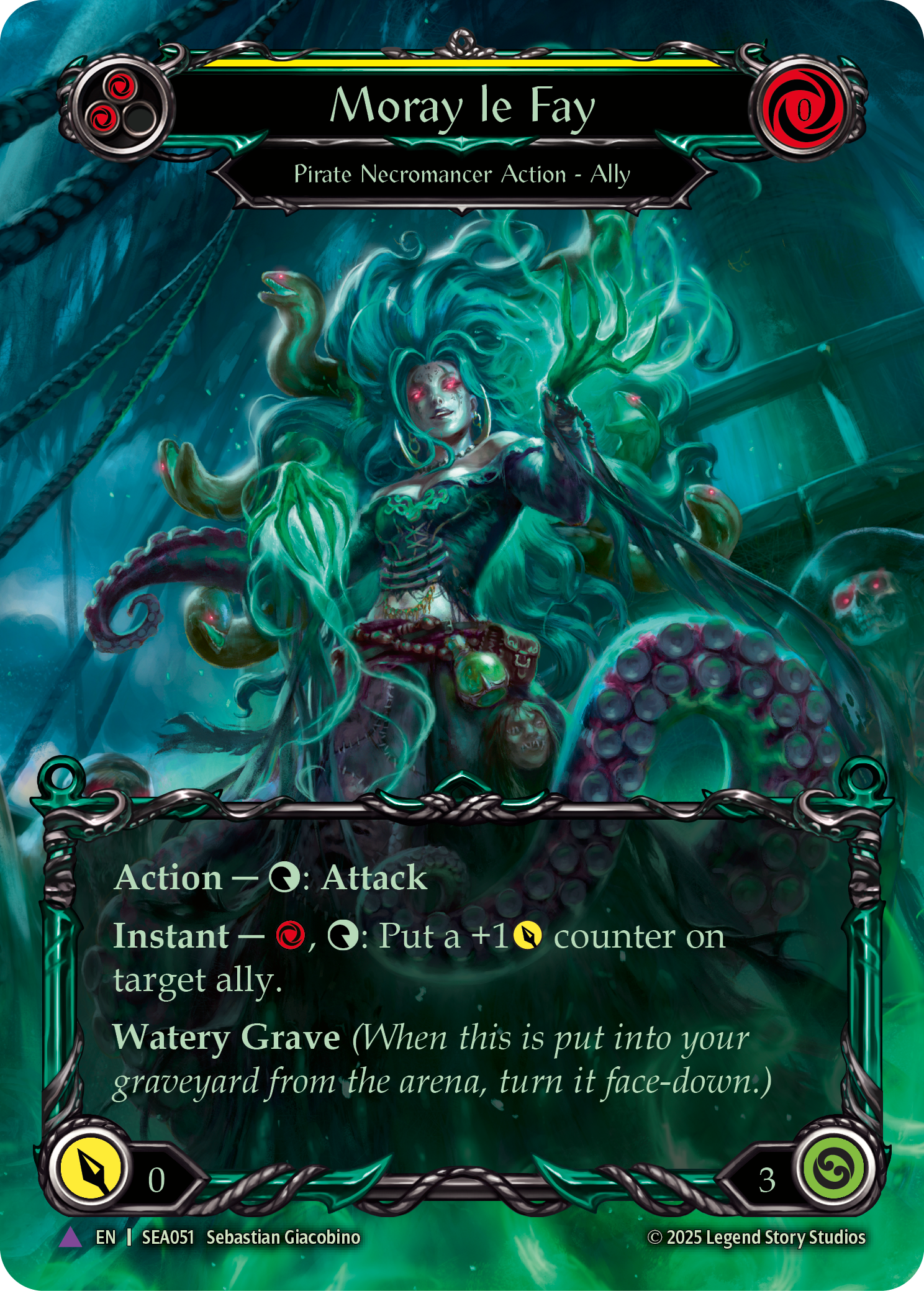 SEA051-MVL - Marvel - Moray le Fay