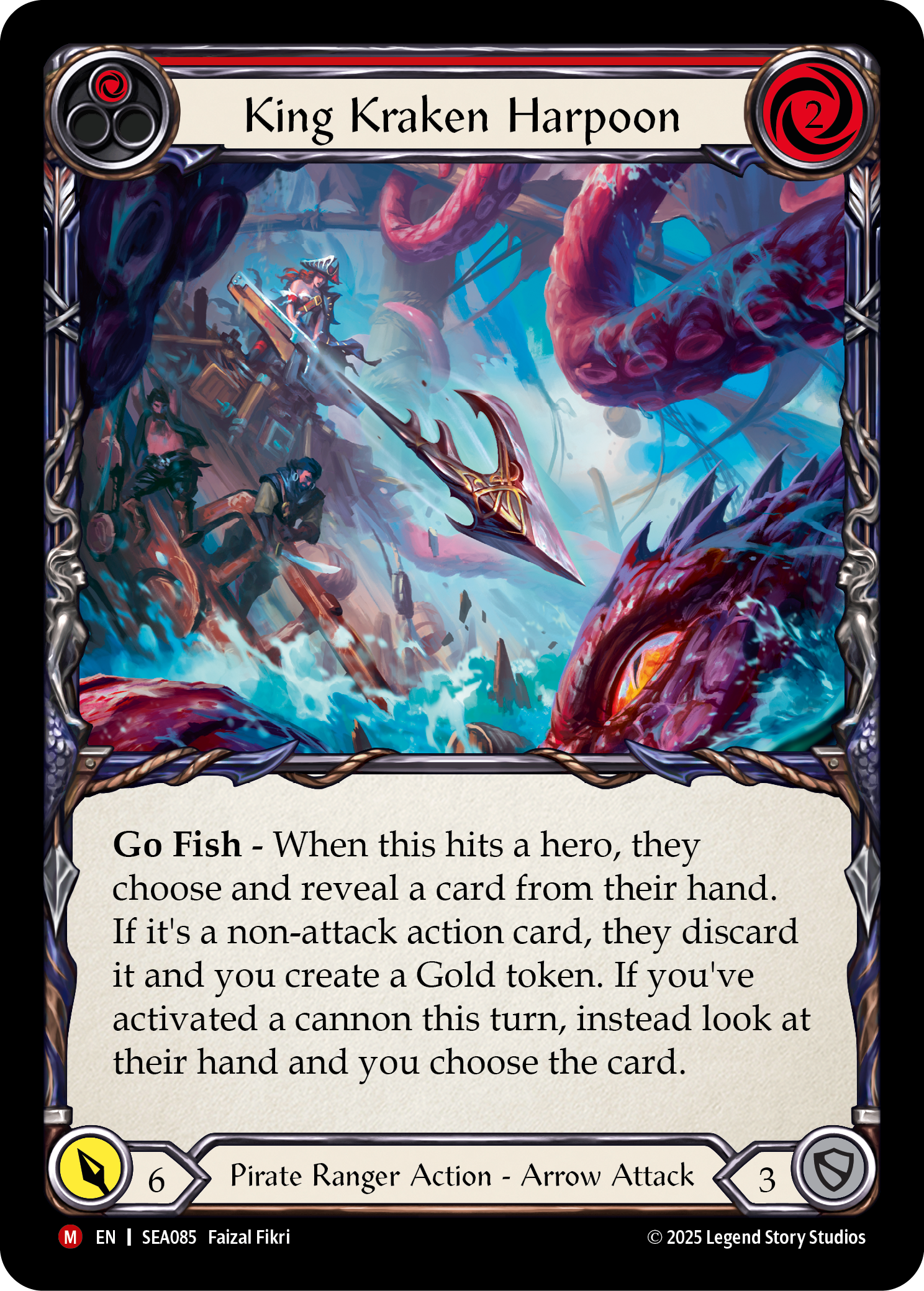 SEA085 - Majestic - King Kraken Harpoon