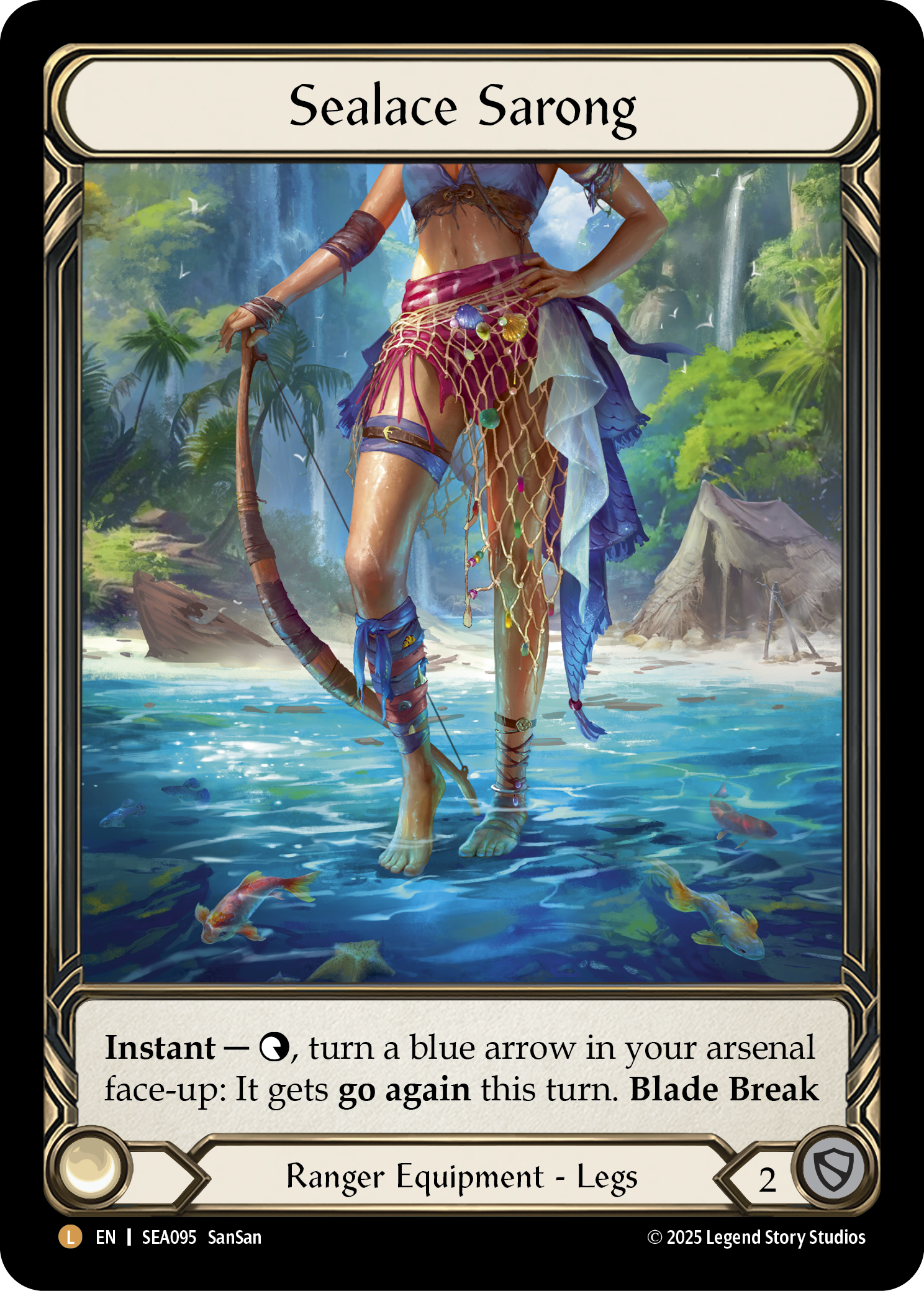 SEA095-TP - Legendary - Sealace Sarong