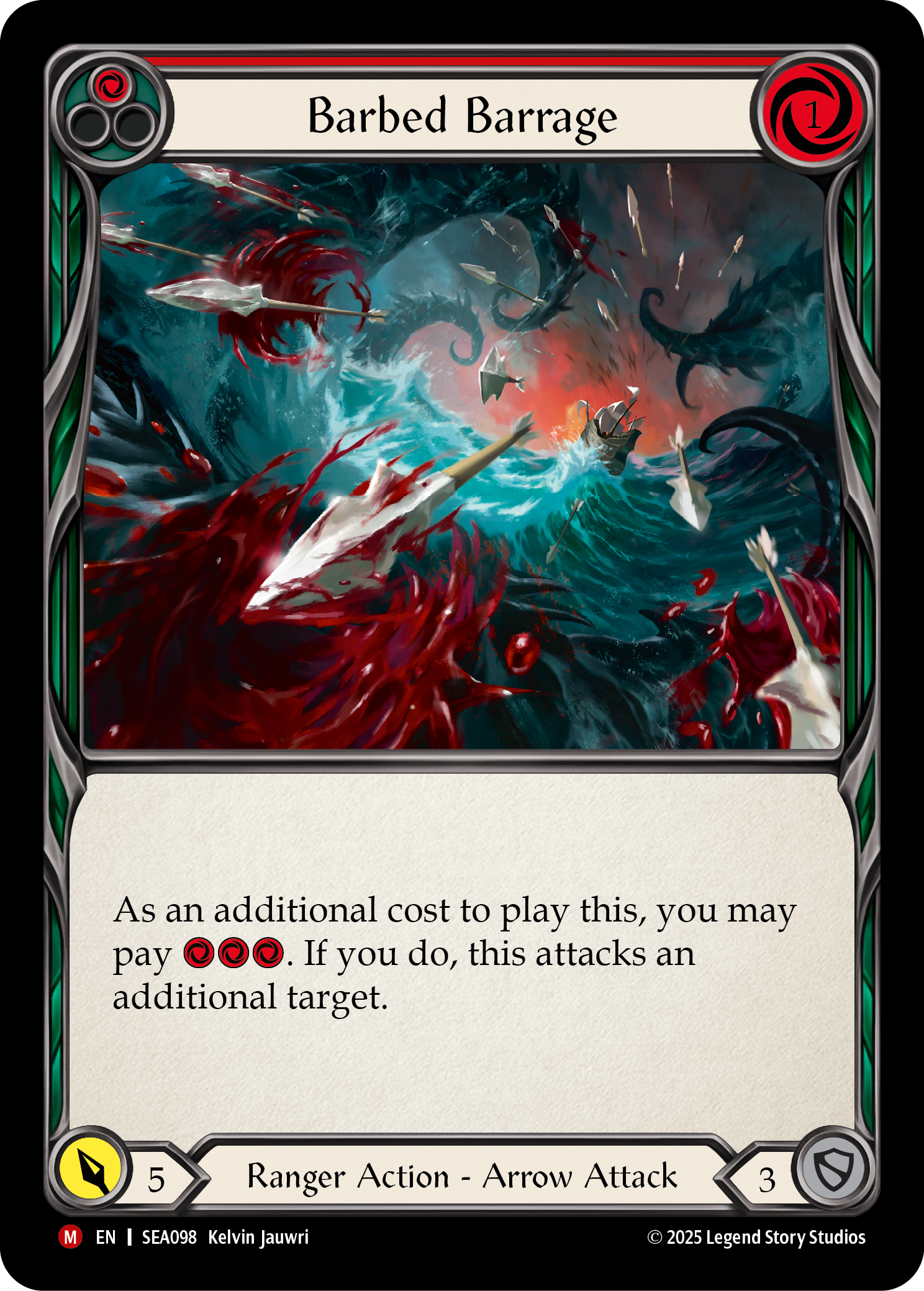 SEA098 - Majestic - Barbed Barrage