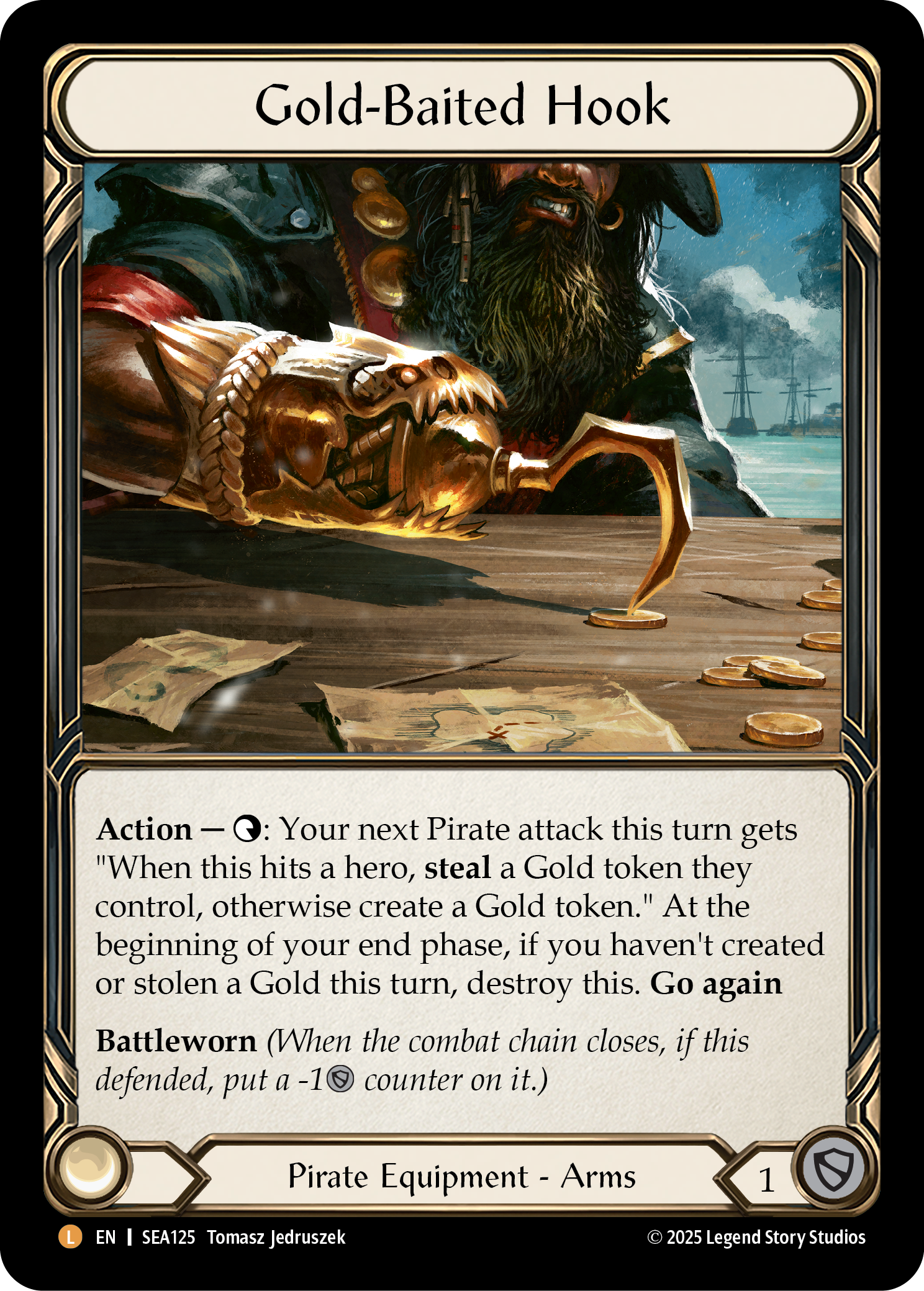 SEA125 - Legendary - Gold-Baited Hook