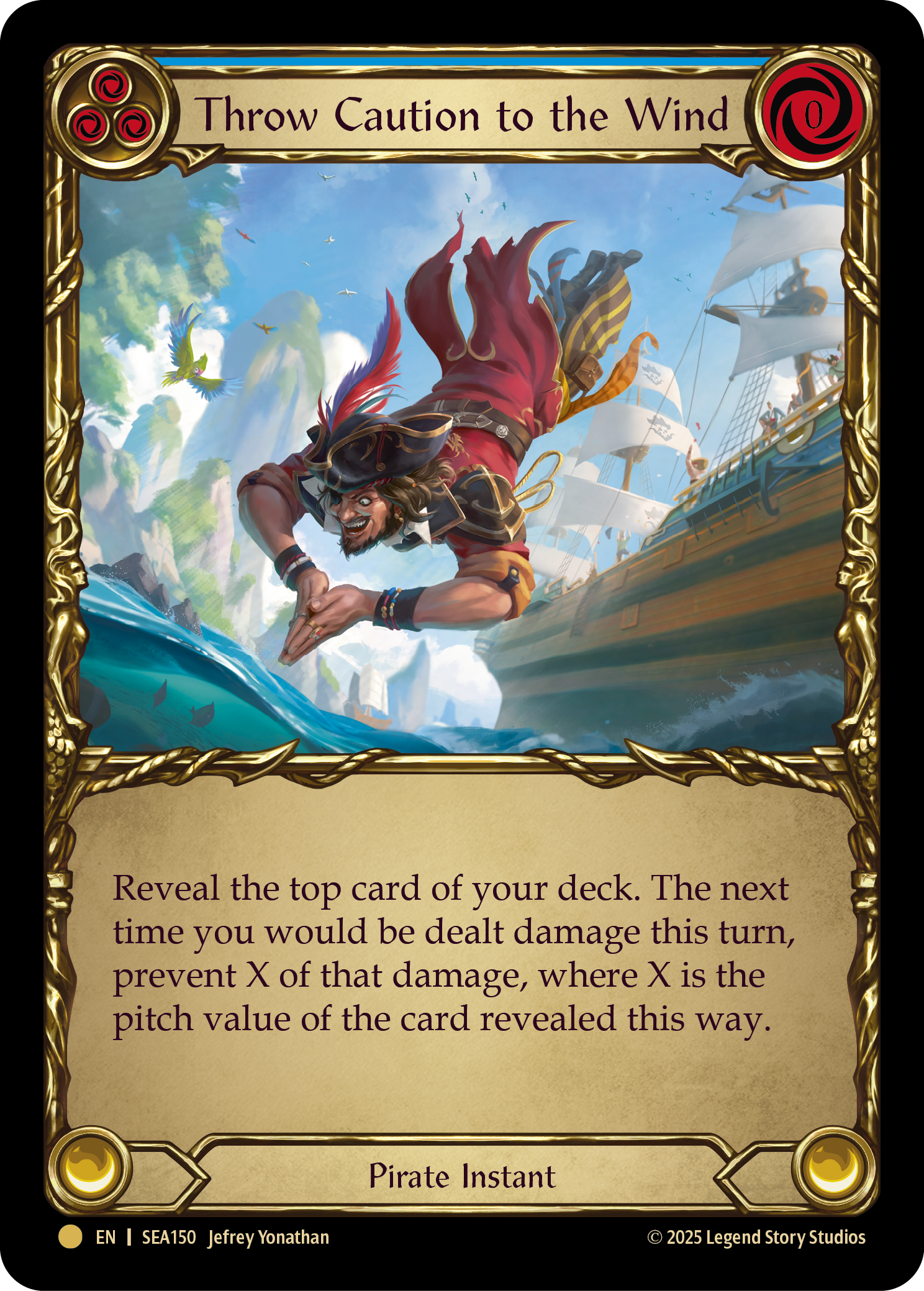 SEA150-TP - Pirate-Booty - Throw Caution to the Wind