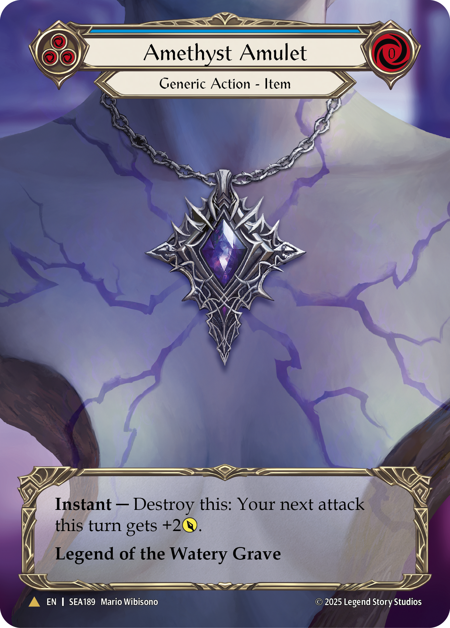 SEA189-TP - Marvel - Amethyst Amulet