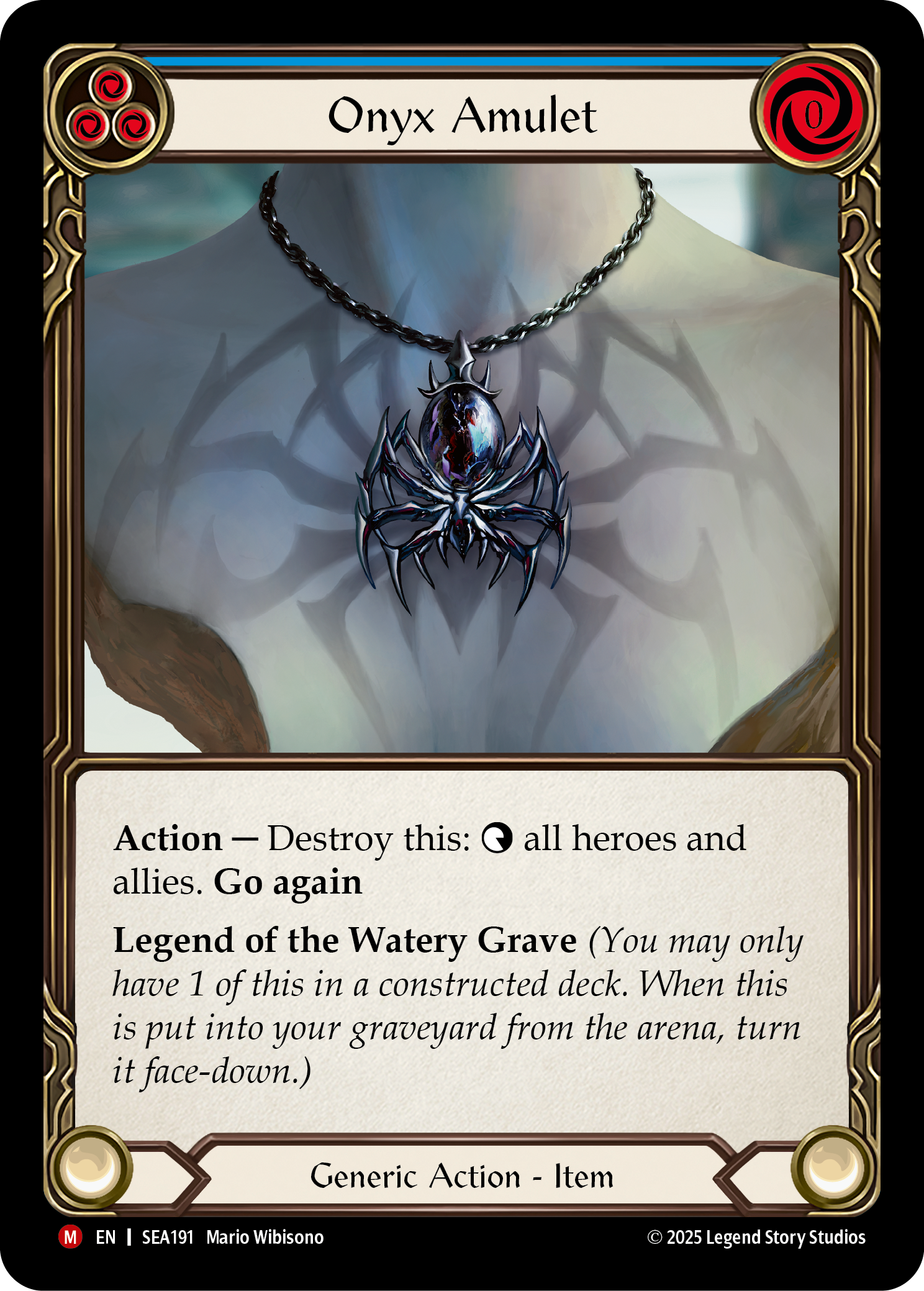 SEA191 - Majestic - Onyx Amulet