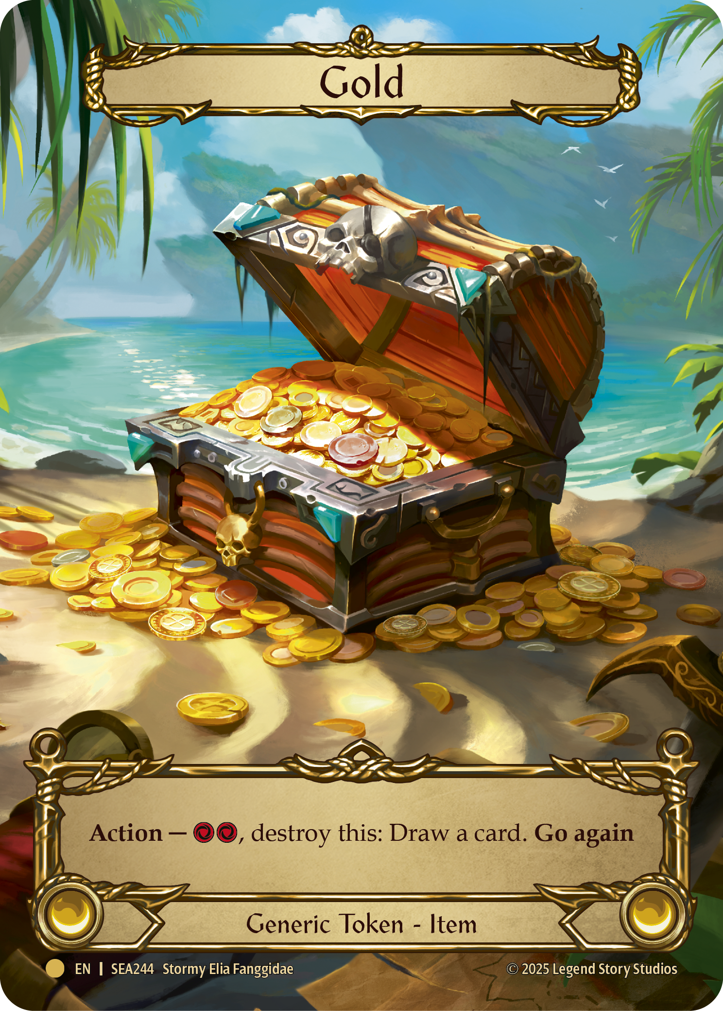 SEA244-TP - Pirate-Booty - Gold