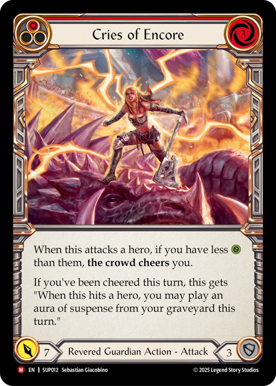 SUP012 - Majestic - Cries of Encore