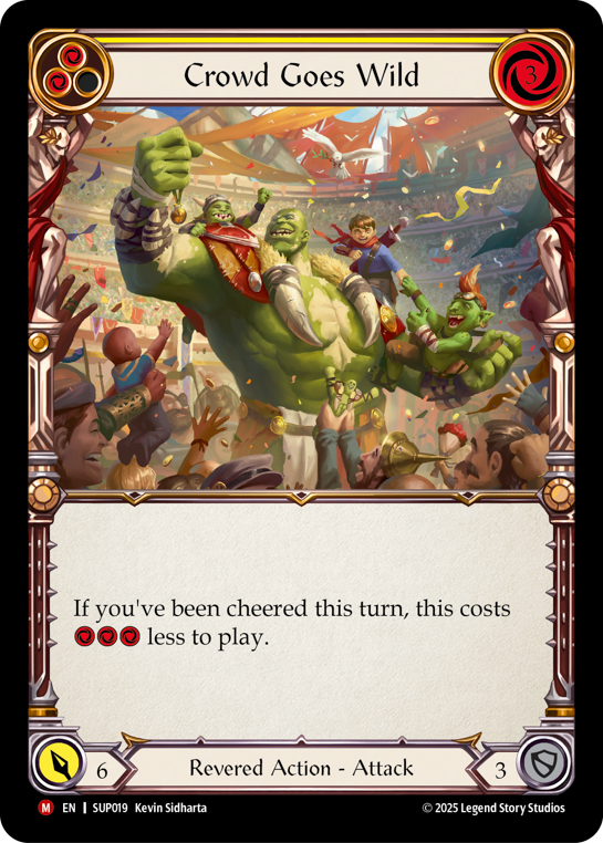 SUP019 - Majestic - Crowd Goes Wild