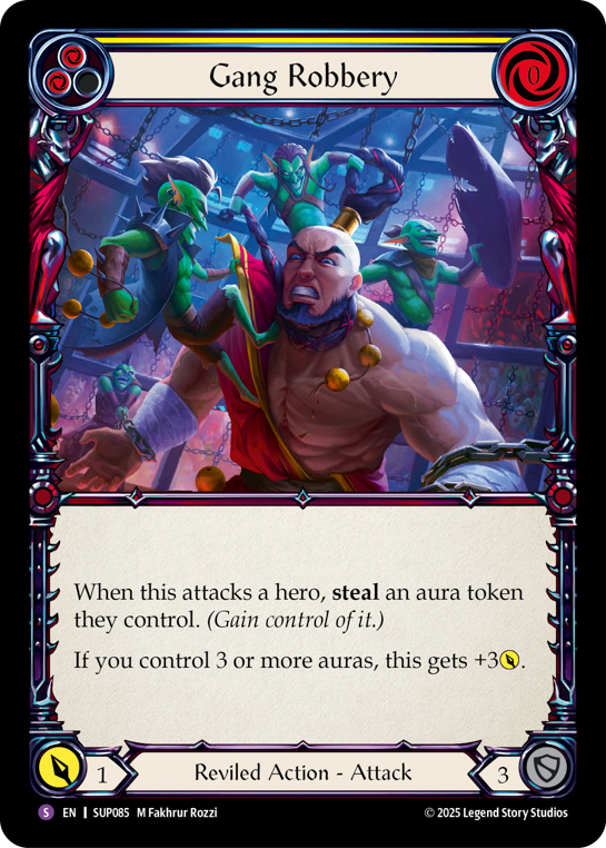 SUP085 - Super-Rare - Gang Robbery